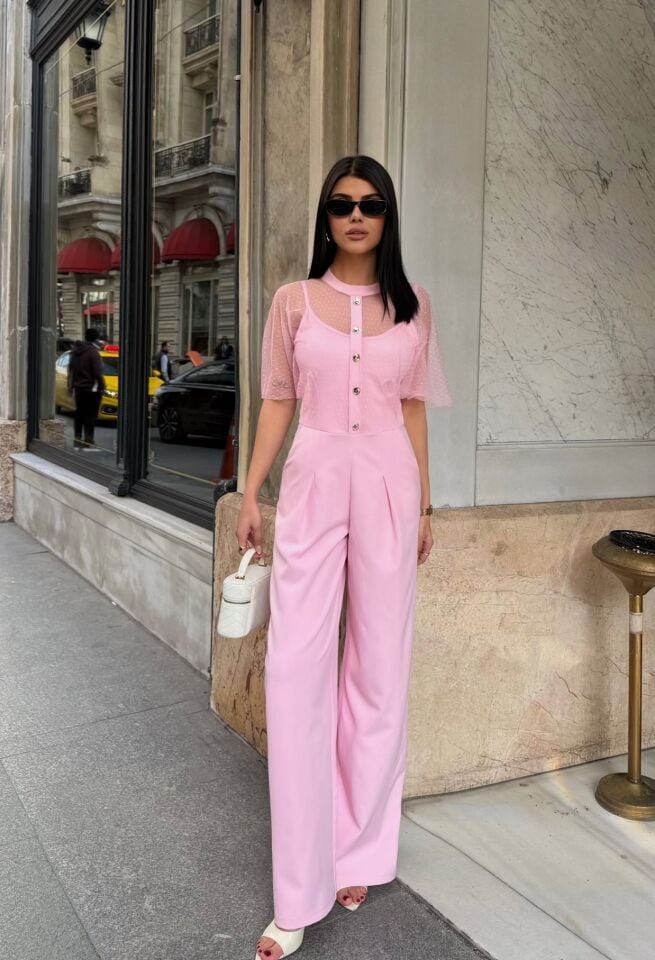 3116 TÜLLÜ TULUM PİNK - PEMBE