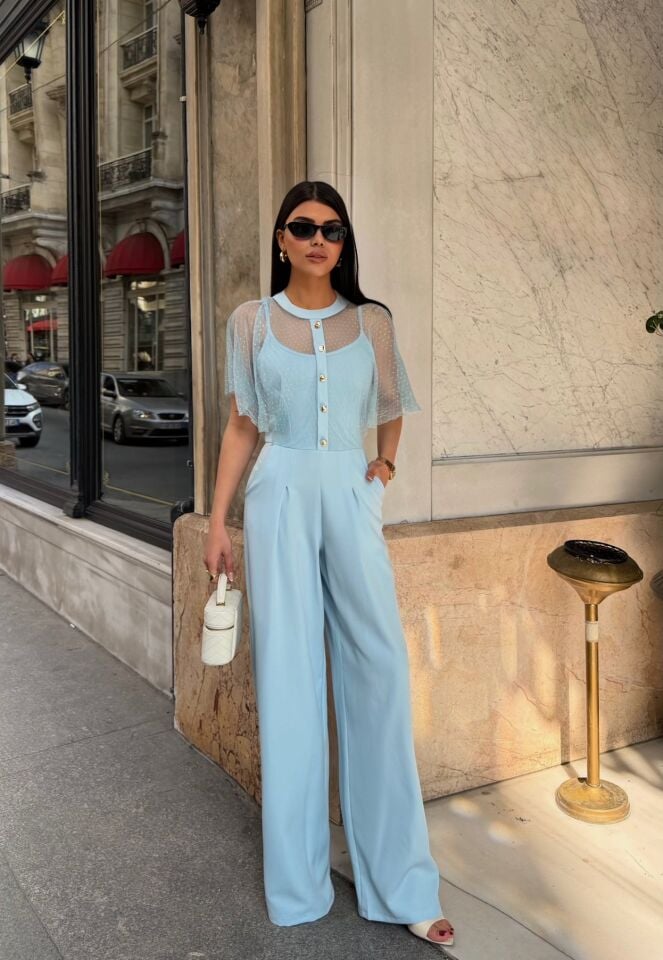 3116 TÜLLÜ TULUM BLUE - MAVİ