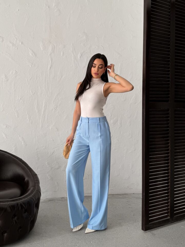 3156-A PANTALON BLUE - MAVİ
