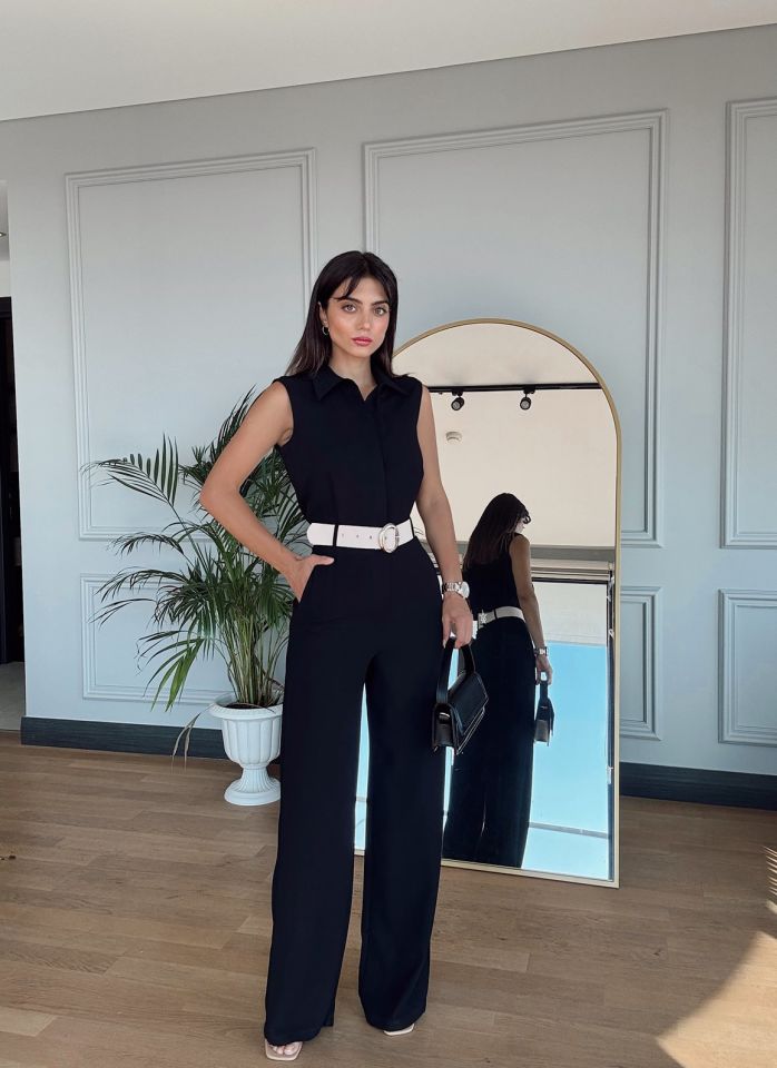 2140 KEMER DETAY MANGO MODEL TULUM BLACK - SİYAH