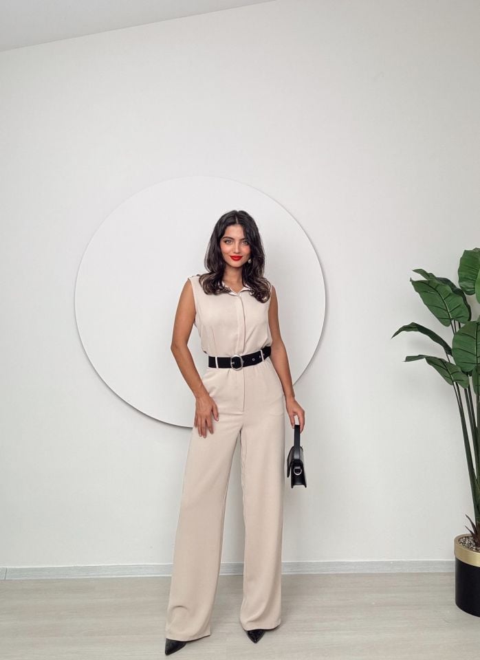 2140 KEMER DETAY MANGO MODEL TULUM BEİGE - BEJ