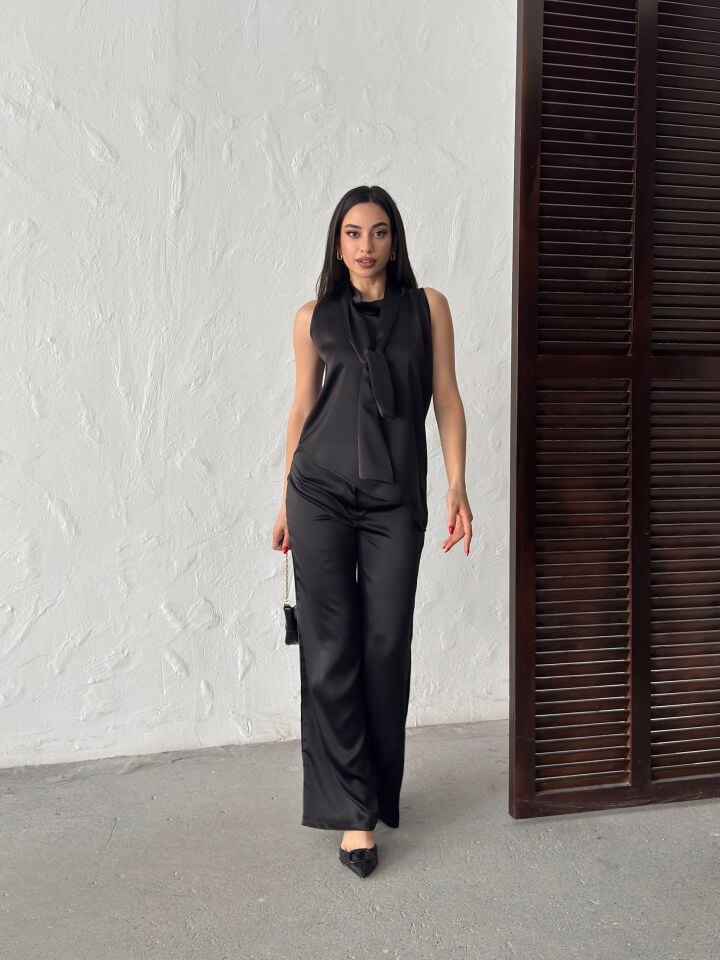 3162 SATEN TAKIM BLACK - SİYAH
