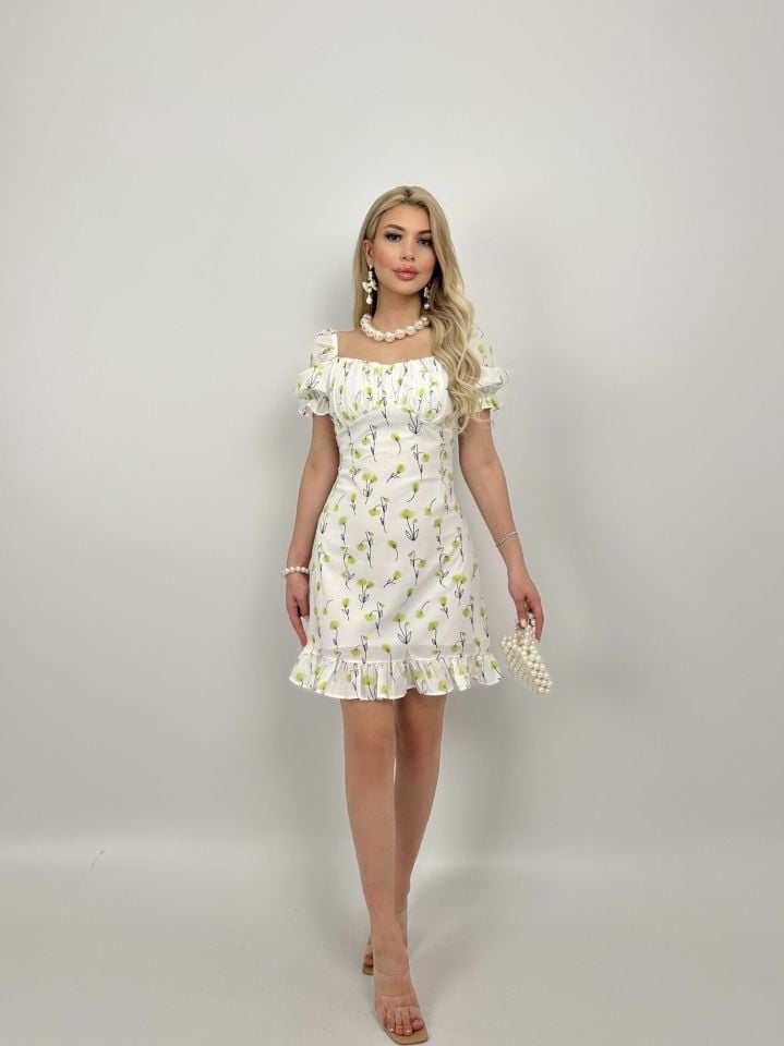 3015 ELBİSE GREEN - YEŞİL