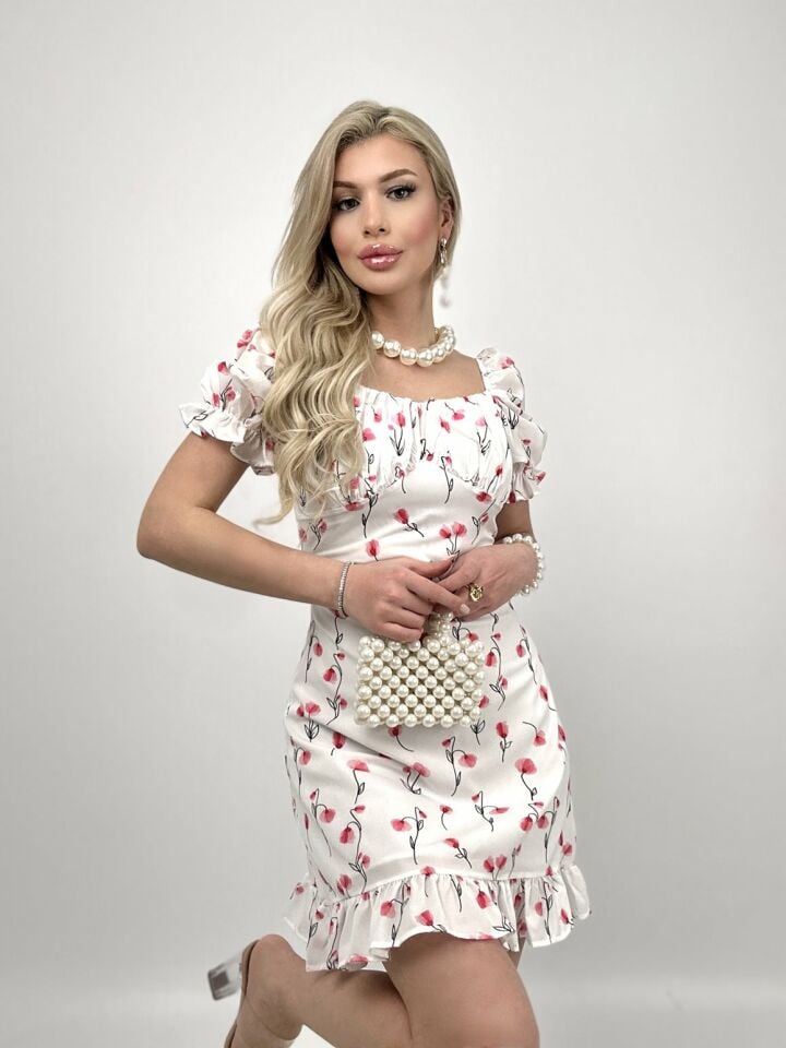 3015 ELBİSE PİNK - PEMBE