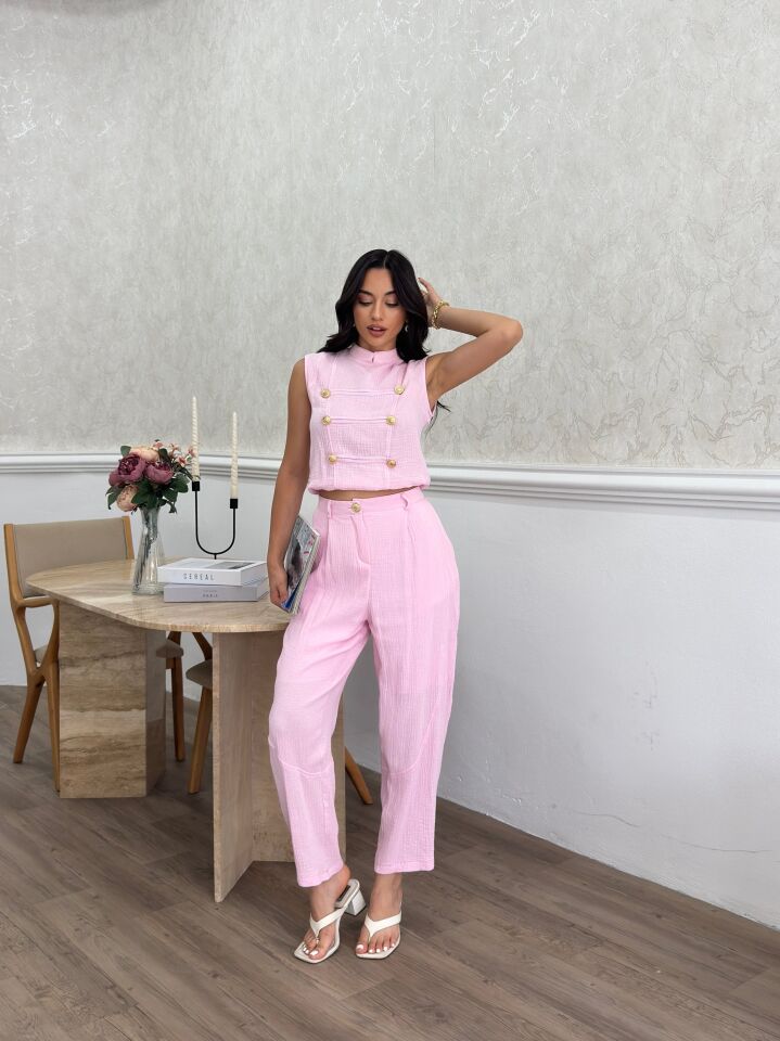 3176 İKİLİ TAKIM PİNK - PEMBE