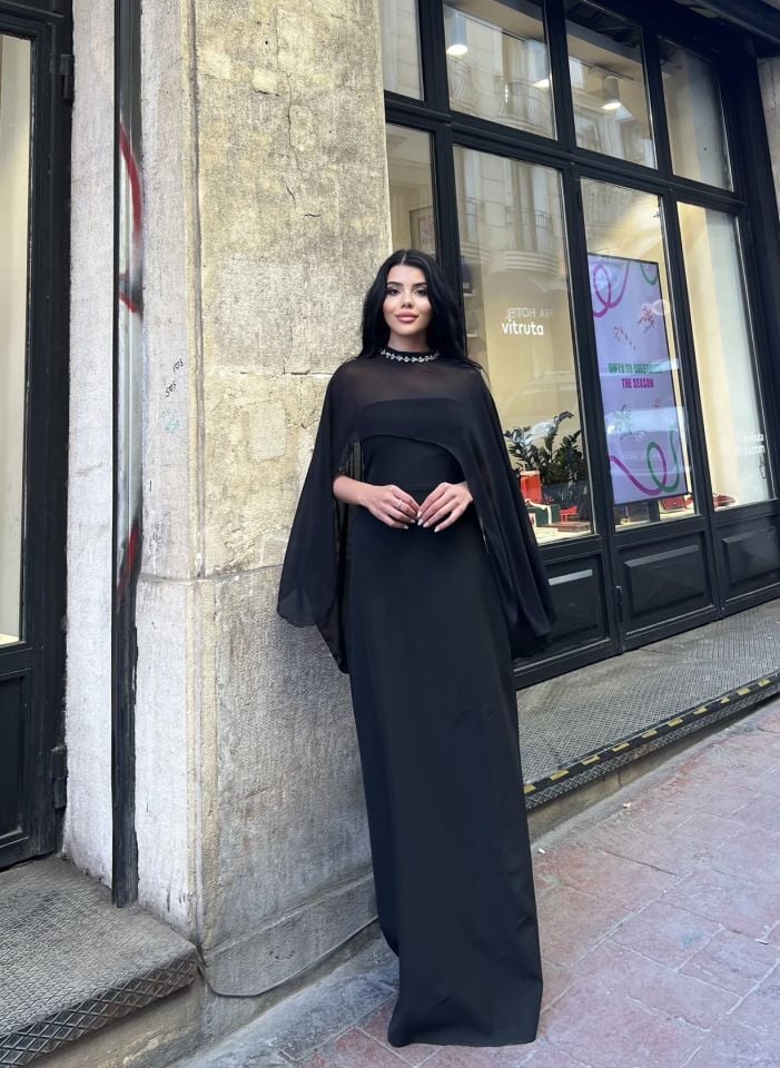 3071 TÜL ELBİSE MİNT