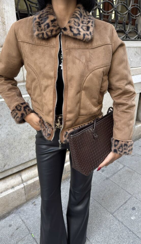 3099 ÇİFT YÜZLÜ CEKET CAMEL