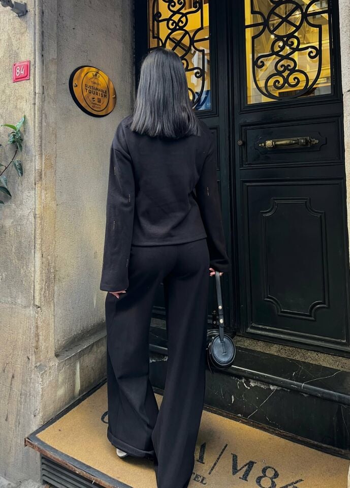 3106 TAŞLI TAKIM BLACK - SİYAH